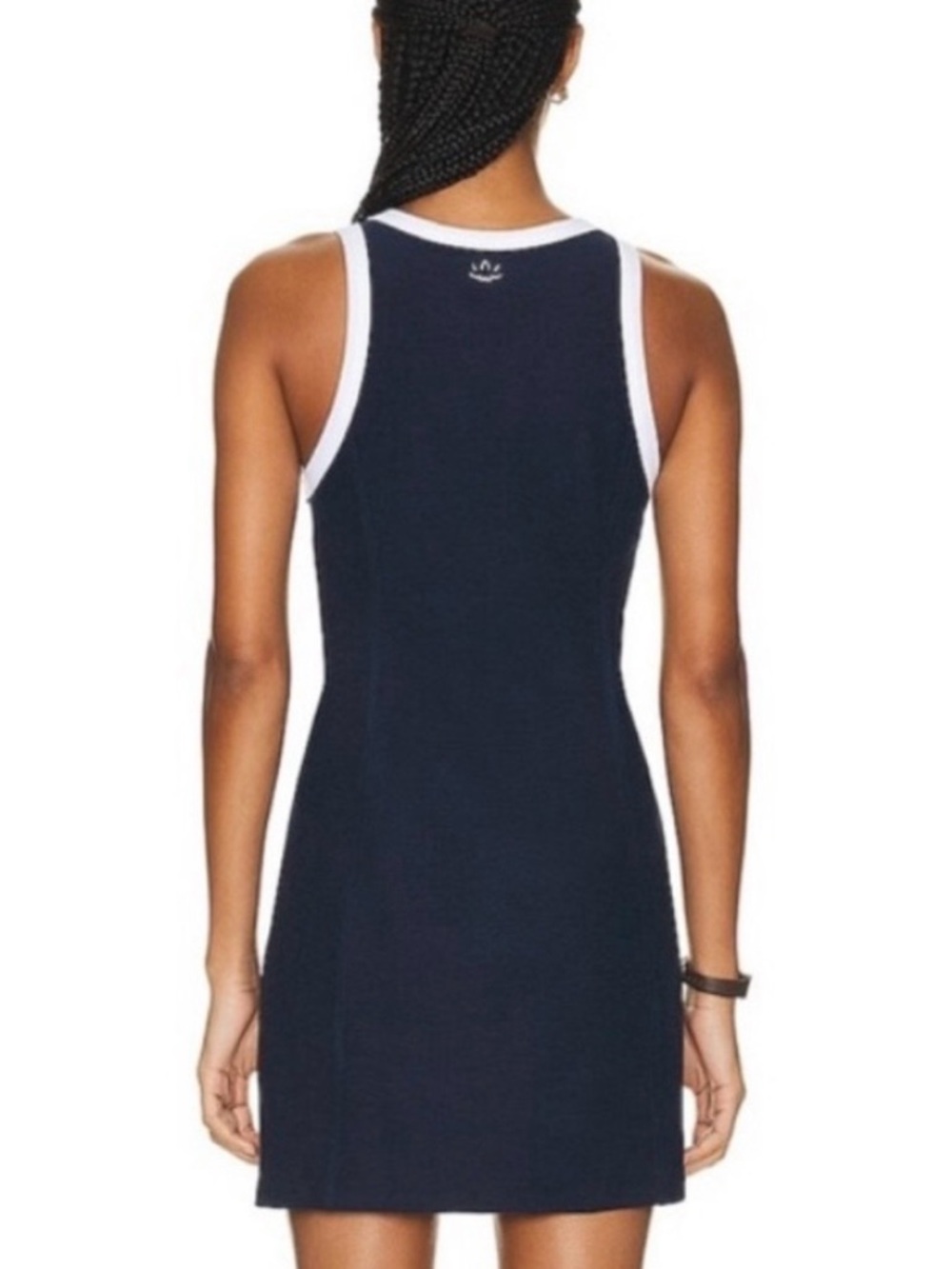 Beyond Yoga Navy Mini Dress with White Trim Size XS - Picture 2 of 4